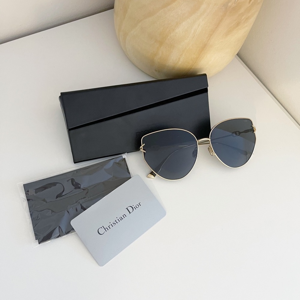 DIOR ~ GIPSY 1 Sunglasses Gold / Grey